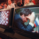 Kasparov en 1997 en el enfrentamiento contra Deep Blue. AP